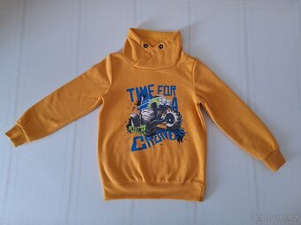 Dětská chlapecká mikina, vel. 122 / 128 - 2