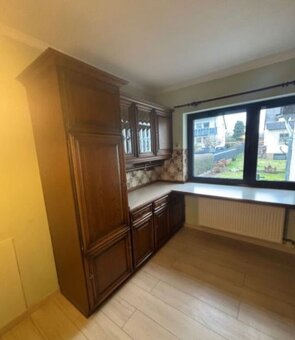 Rustikální linka tmavý dub se spotřebiči,6176 - 2