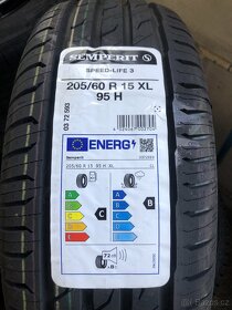 Nové letní pneu Semperit Speed life 3 205/60 R15 95H XL - 2