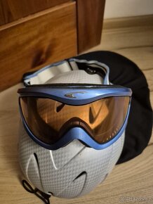 Pánská lyžařská helma Uvex včetně brýlí Carrera - 2
