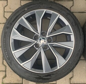 Alu kola Škoda, 5x100, R16, letní, ET46 - 2