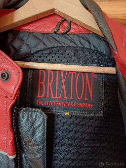 Prodám pánskou koženou bundu Brixton - 2