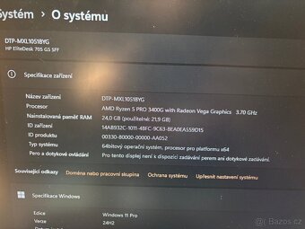 Hp elitedesk 705 G5 sff - 2
