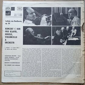 Vinyl, LP Beethoven Koncert C dur Berlínští filharmonikové - 2