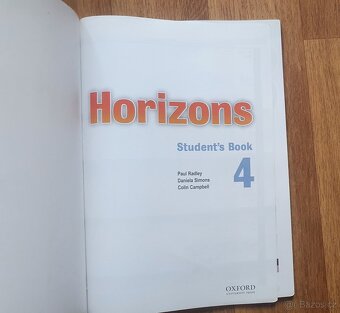 Prodám učebnici Horizons 4 Student´s Book - 2
