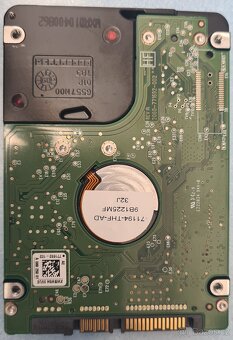 WD Scorpio Blue 640GB 5,4K 8MB SATA II 2,5'' WD6400BPVT - 2