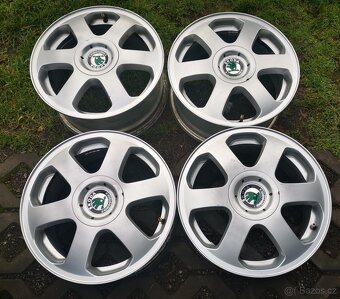 ALU disky originál Škoda 5x100 R15 - 2