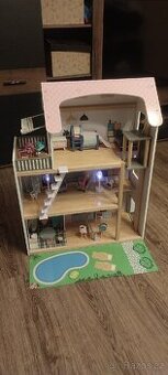 Domeček na panenky, panáčky, barbie - 2