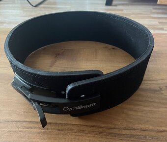 Fitness opasek LEVER Black - GymBeam - 2