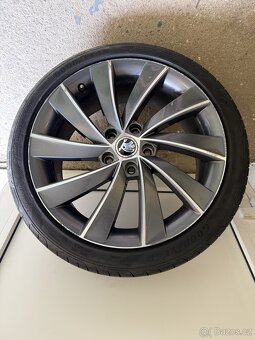 Alu kola Škoda 18” – 7.5Jx18H2 ET51 – originál - 2