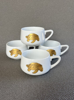 4x porcelánový šálek 100ml, Heinrich Villeroy&Boch - 2