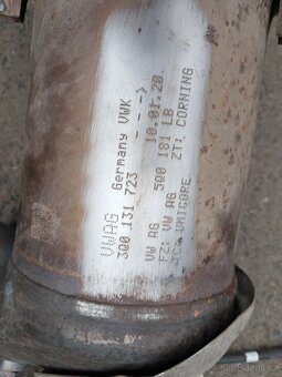 Dpf + kat 1.5tsi - 2