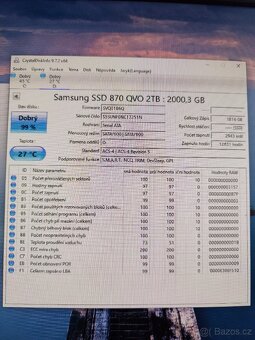SSD DISK SAMSUNG 870 QVO 2TB - 2
