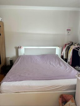 Podsvícená postel manželská - 2