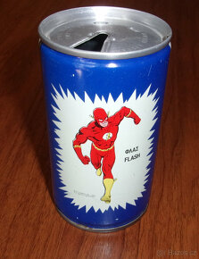Vzácná sběratel.plech.Pepsi s motivem FLASH 1982 - 2