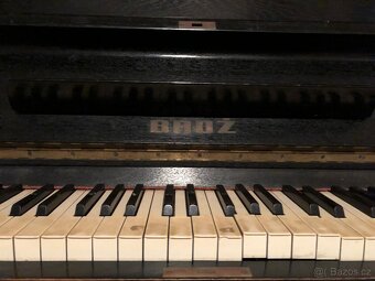 klavír BROŽ černý vč.židličky - 2