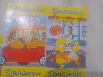 Simpsonovi komiksy 5ks cena za vše - 2