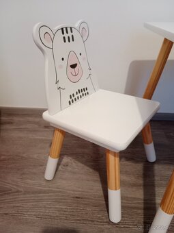 Set dětský stolek+2židlicky - 2