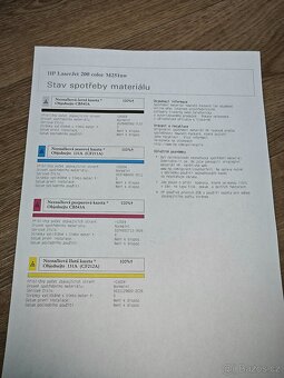 ㊆ HP m251nw WIFI barevná laser tiskárna & NOVÉ TONERY - 2