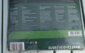 PARKSIDE® Zahradní textilní fólie, 2 x 5 m. Nová nepoužitá - 2