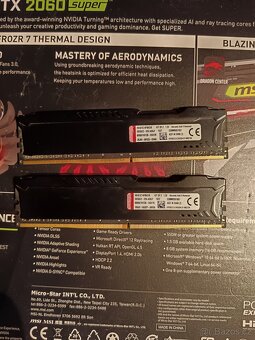 Kingston HyperX Fury Black DDR4 8GB (2x4GB) 2133MHz - 2