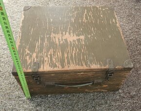 Vojenská dřevěná bedna 2x - 2