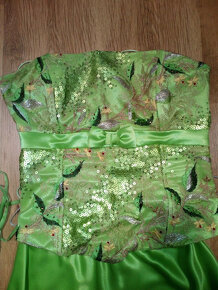 Moravec korzetové plesové šaty, 38 - 2