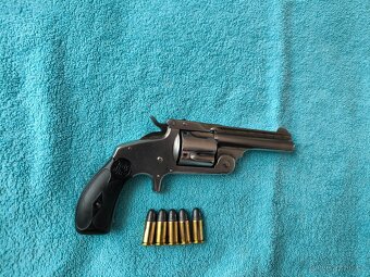Historický revolver Smith & Wesson SA .38sw - 2