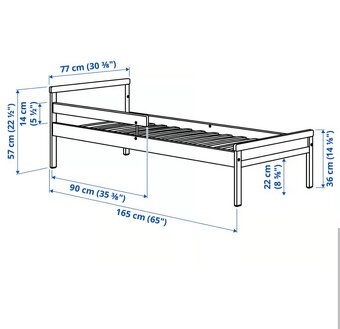 Dětská postel IKEA SNIGLAR - 2
