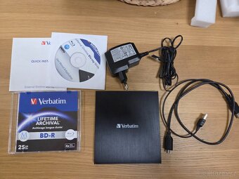 Verbatim externí Blu-Ray mechanika, USB 3.0 - 2