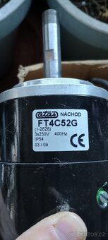 Asynchronní 3f motor s měničem - 2