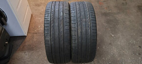 2 letní pneumatiky Continental 235/55R18 100V 5,00mm - 2