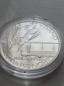Pamětní mince 200Kč 1994 Koněspřežka proof - 2