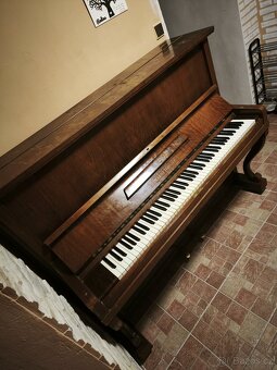 Pianino August Förster – mistrovský kousek německé řemeslné - 2