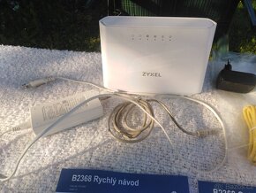 Venkovní anténa a modem O2 - ZyXEL GateWay a ZTE MF268 - 2