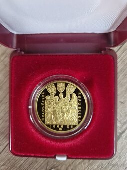 5000,- Kč zlatá mince Zvíkov 2018 - 2