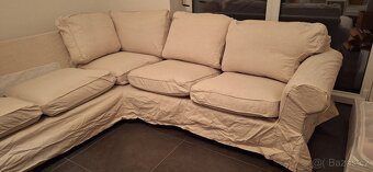 IKEA EKTORP rohová s potahem SVANBY - 2