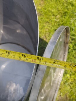Nerezová stáčecí nádoba na med s poklicí 120 l - 2