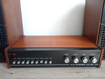 Zesilovač + repro Tesla - 2