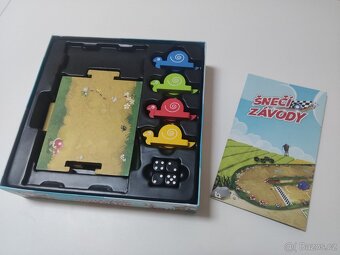 desková hra Šnečí závody - 2