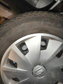 Zimní pneumatiky obuté 5x112 /195/65R15 - 2