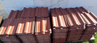 Střešní tašky BRAMAC EN 490 červenohnědá - 2