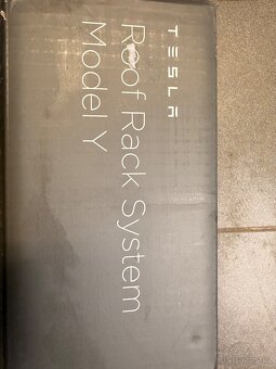 Střešní nosiče na Tesla Y- original Tesla - 2