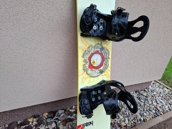 Dětský snowboard HEAD 110 cm, vázání BURTON - 2