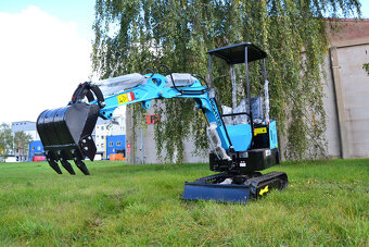 miniBagr HT1000 Basic nekonečná otoč naftový 11koní - 2