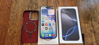 Apple iphone 16pro 128GB black 97% - 2