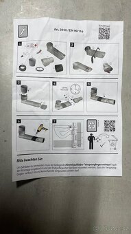 HAAS DN 90/110, připojovací trubka pro závěsné WC - 2