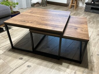 konferenční stolek - 1+1 sada - 2