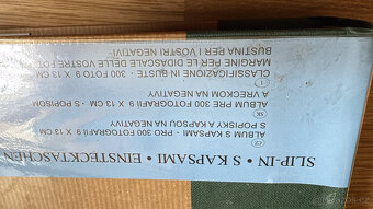 Fotoalbum slip-in, s kapsy Pro 300 fotek 9x13 s popisky a ka - 2