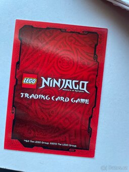 Sběratelské karty Lego ninjago - 2